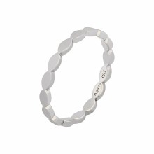 Ring 925/- Sterling Silber rhodiniert mattiert Stacking 41184734773342 Ring 925/- Sterling Silber rhodiniert mattiert Stacking 41184734773342