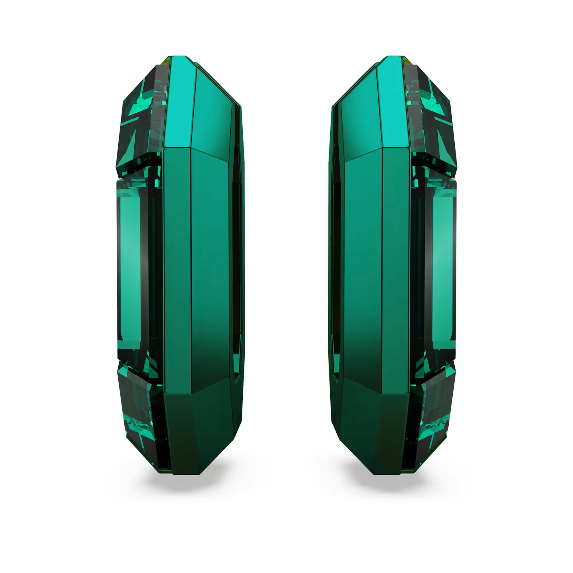 SWAROVSKI Damen Minikreolen Grün LUCENT 5680786 – Bild 3