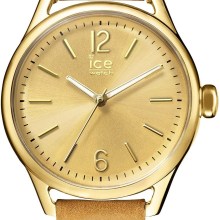 Ice-Watch - Ice Time Beige Gold - Beige Damenuhr mit Lederarmband - 013074 (Smal... Ice-Watch - Ice Time Beige Gold - Beige Damenuhr mit Lederarmband - 013074 (Smal...