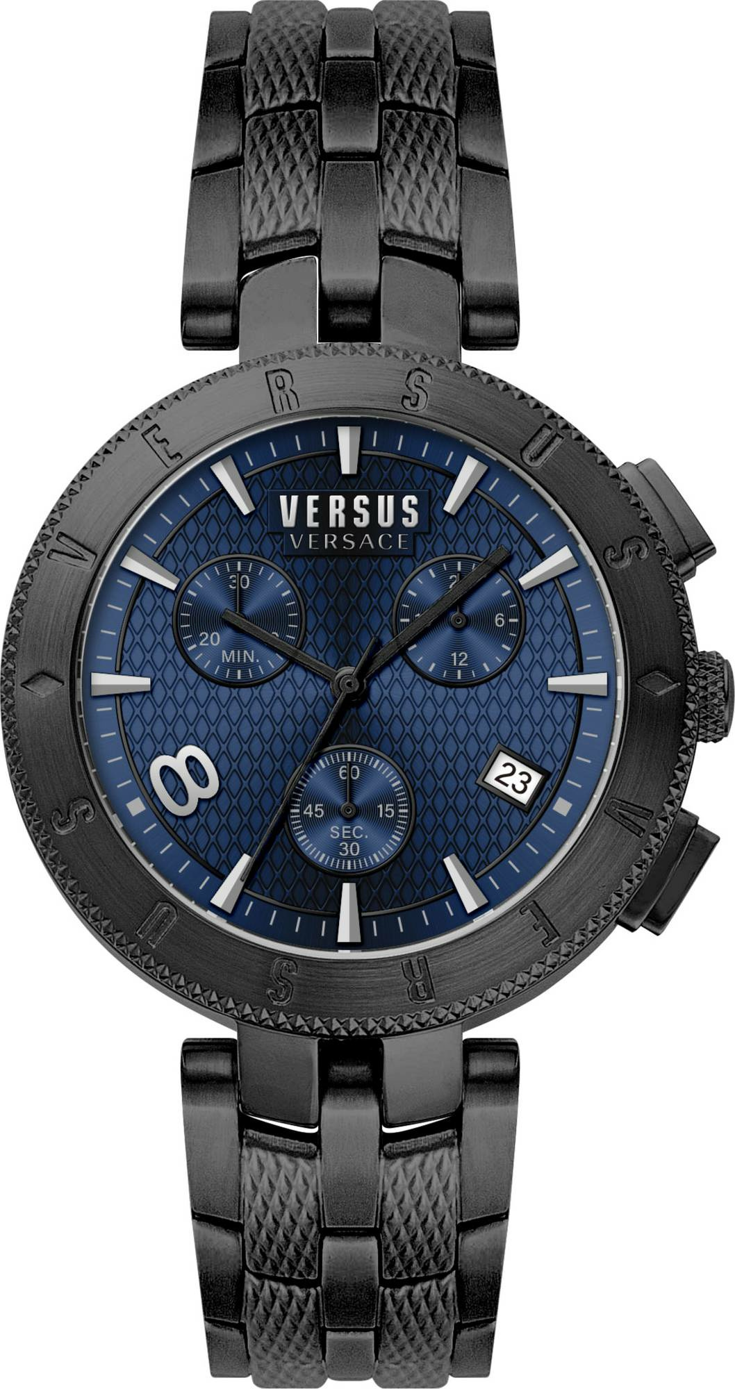 Versus by Versace Herren Armbanduhr Logo 44 mm Armband Edelstahl VSP763418 – Bild 3