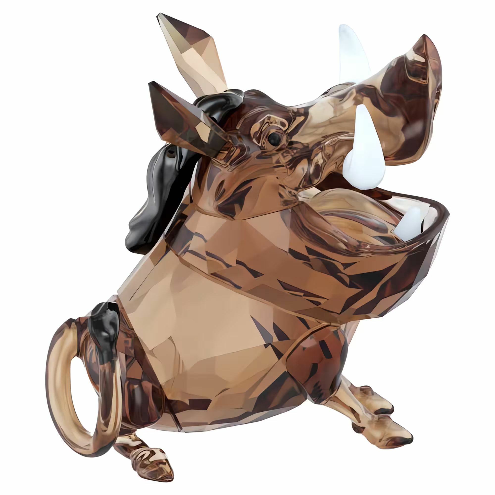 Swarovski Kristallfigur Pumbaa „The Lion King“ Braun 5681582 – Bild 3