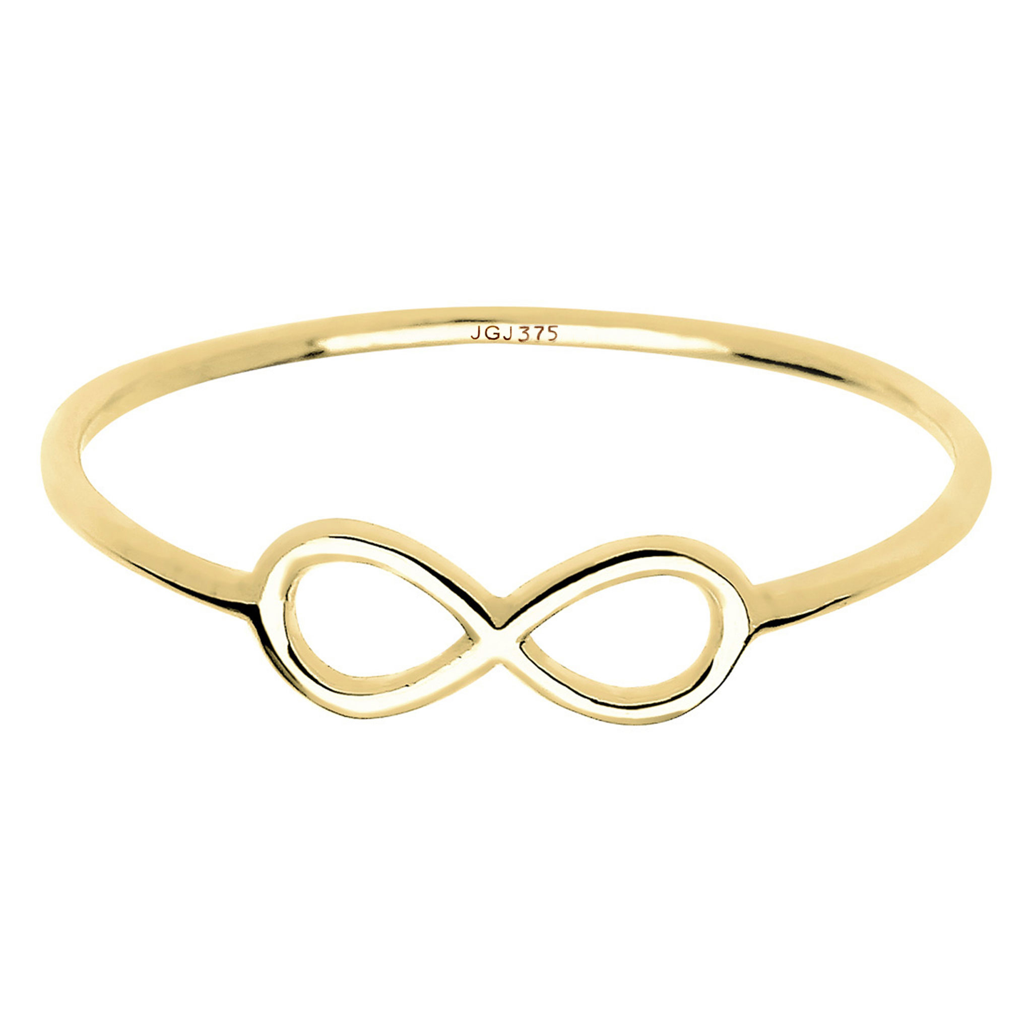 Ring Infinity 375 Gelbgold Ring Infinity 375 Gelbgold