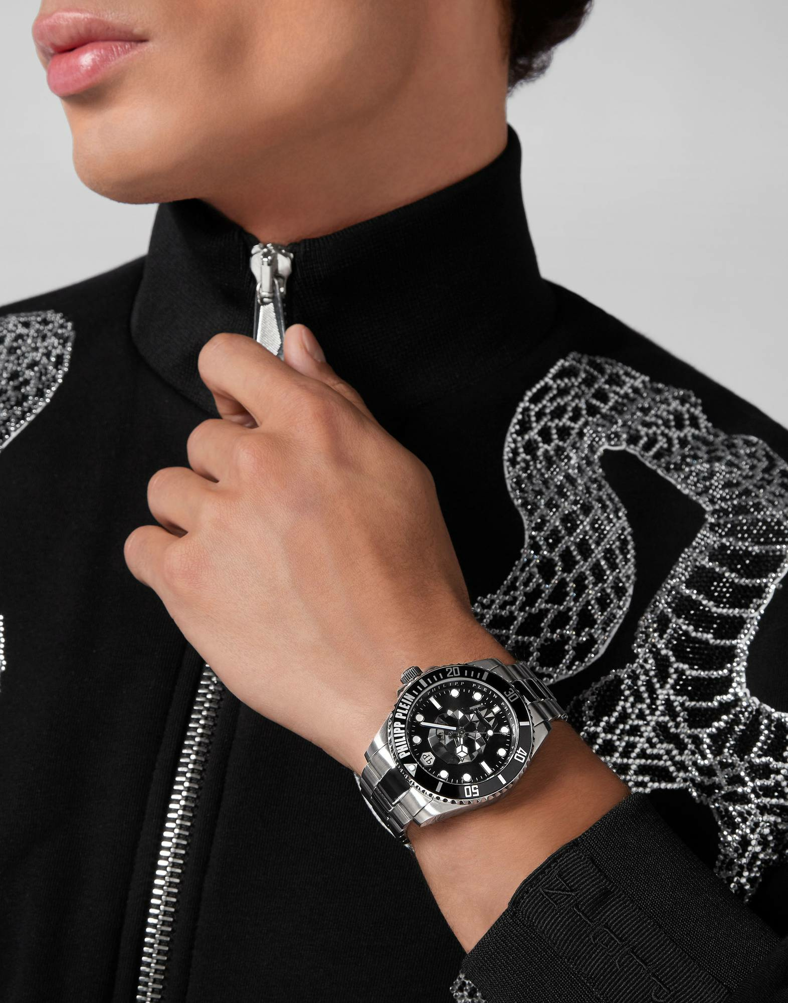 Philipp Plein Herrenuhr The $kull Diver Philipp Plein Herrenuhr The $kull Diver