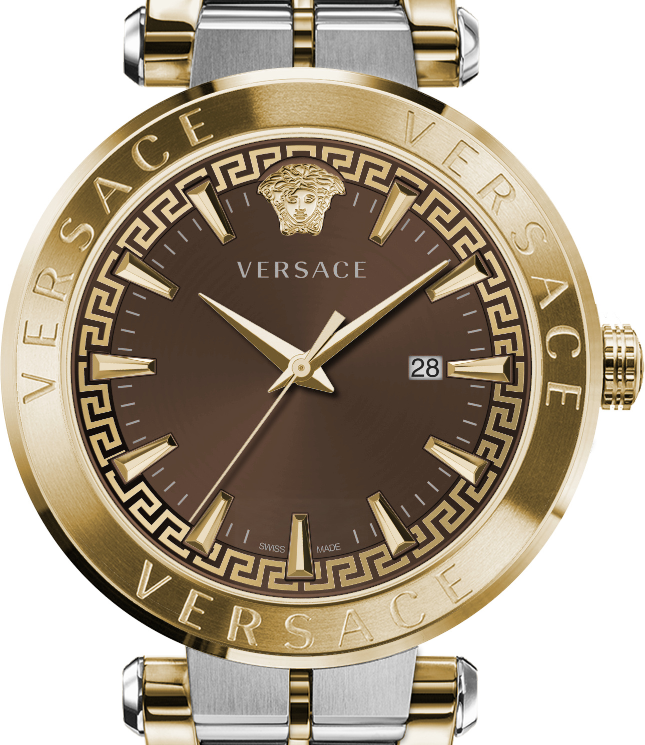 Versace Herren Armbanduhr AION 44 mm Armband Edelstahl VE2G004 21 – Bild 2