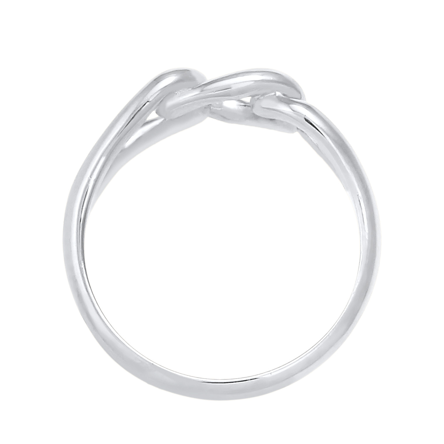 Ring Elli Ring Knoten Symbol Chain Look 925 Silber – Bild 2