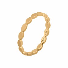 Ring 925/- Sterling Silber vergoldet mattiert Stacking 41184735166558 Ring 925/- Sterling Silber vergoldet mattiert Stacking 41184735166558