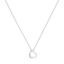 Halskette Herz Liebe Diamant (0.03 ct.) 925 Silber Halskette Herz Liebe Diamant (0.03 ct.) 925 Silber