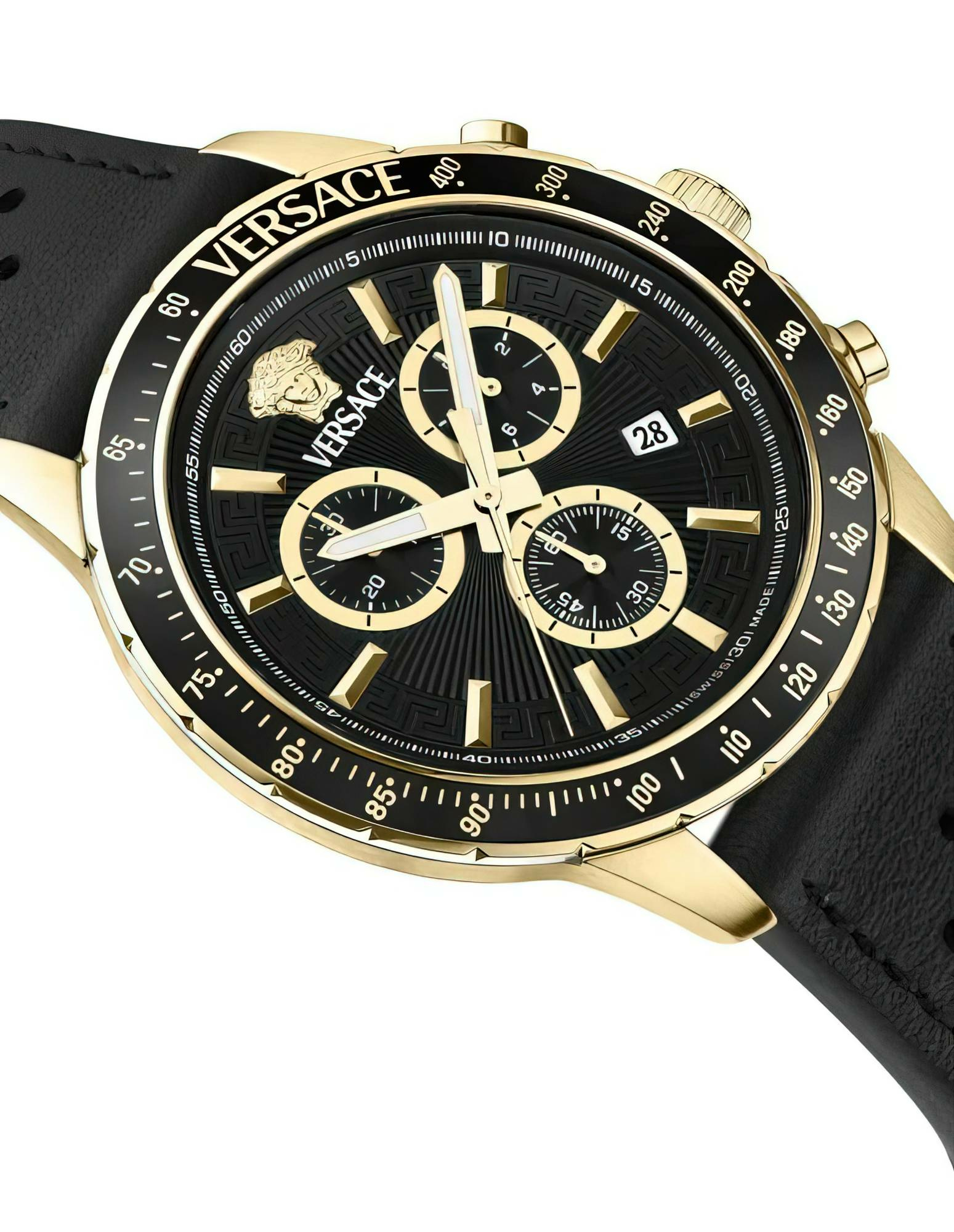 Versace Herren Uhr Sport Chrono Gold VEZCA0224 – Bild 3