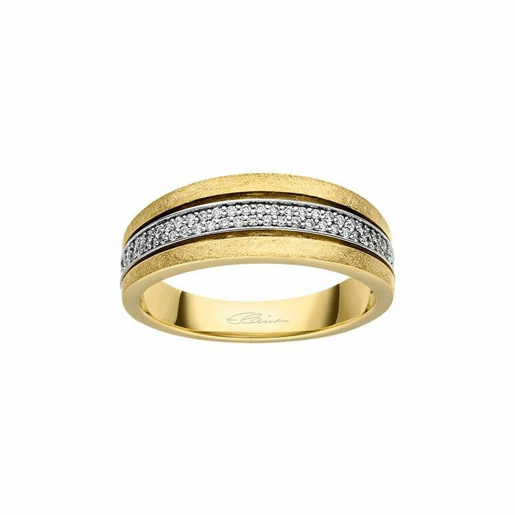 Damenring Elaine Firenze 14ct. Gelb/Weißgold 75038650R/3 Damenring Elaine Firenze 14ct. Gelb/Weißgold 75038650R/3