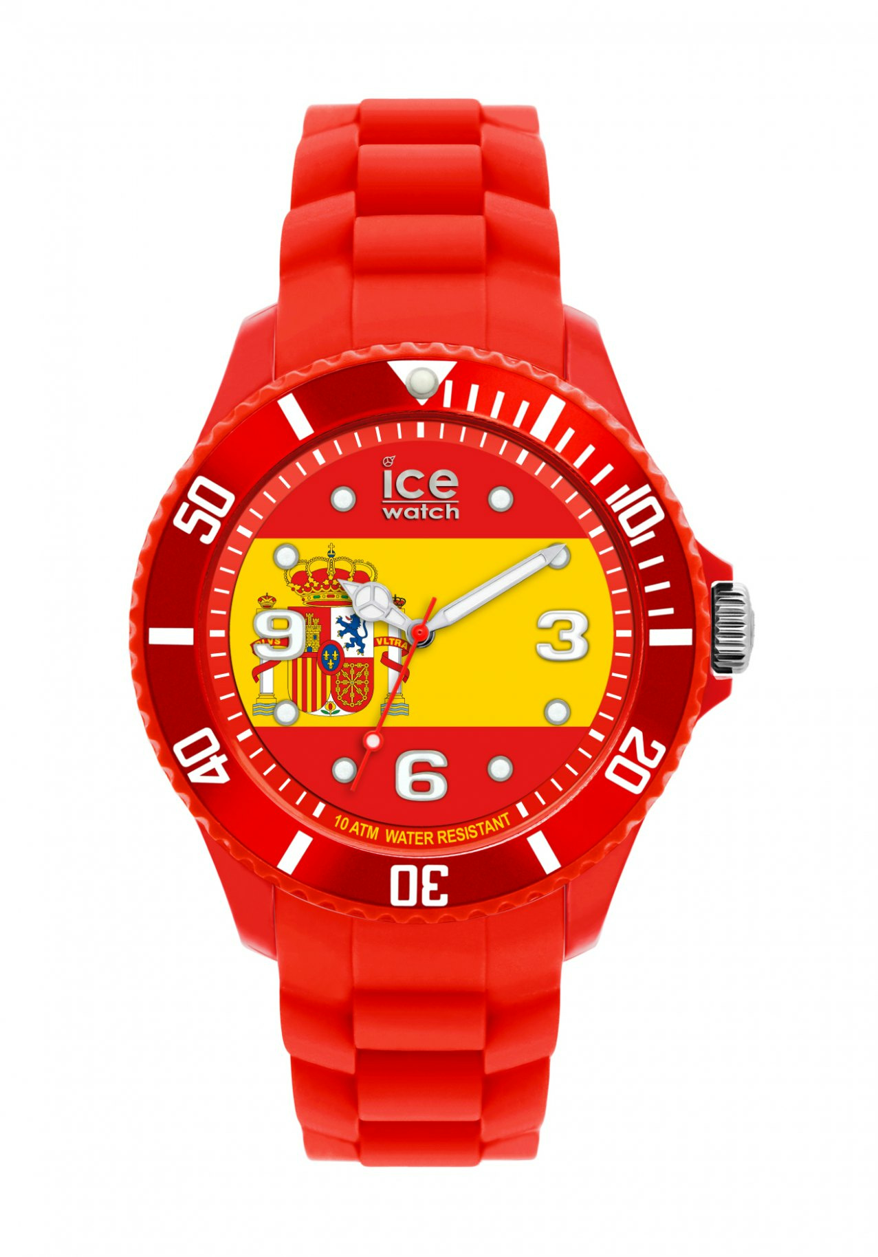 Ice-Watch Damen Analog Quarz Uhr Ice-World Spain mit Silikon Armband WO.ES.S.S.1... – Bild 2