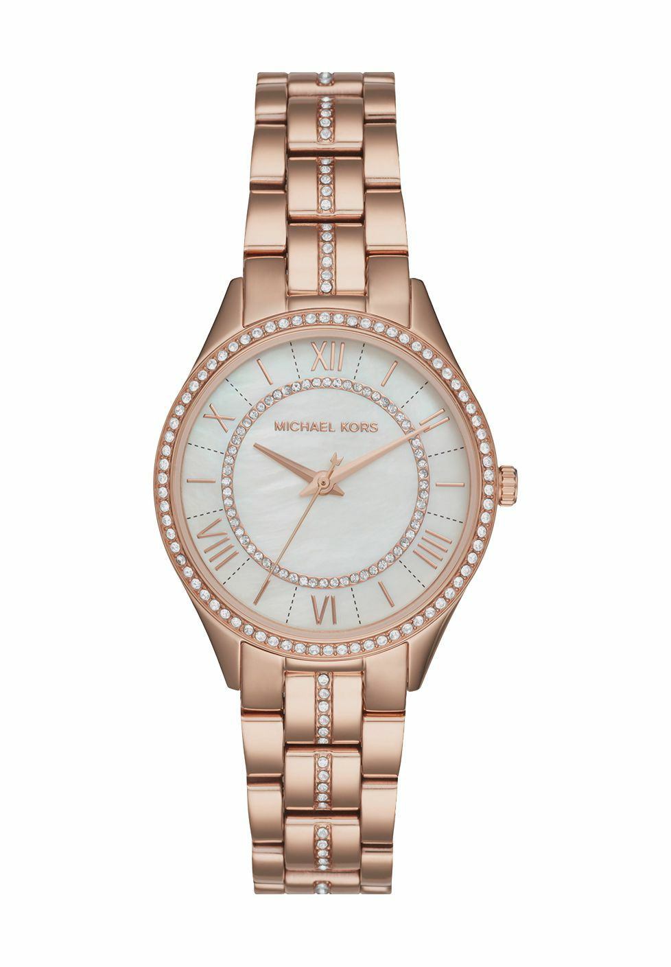 Michael Kors Damen Armbanduhr Lauryn Armband rosegold MK3716 Michael Kors Damen Armbanduhr Lauryn Armband rosegold MK3716