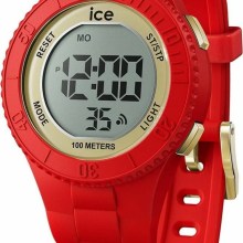 Ice-Watch Digitaluhr Damen ICE digit Red Gold Small rot 021620 Ice-Watch Digitaluhr Damen ICE digit Red Gold Small rot 021620