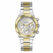 Guess Damen Multifunktionsuhr EQUALITY GW0769L3 Silber und Gold Guess Damen Multifunktionsuhr EQUALITY GW0769L3 Silber und Gold