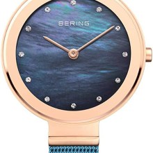 BERING Damen Analog Quarz Classic Collection Armbanduhr 10128-368 BERING Damen Analog Quarz Classic Collection Armbanduhr 10128-368
