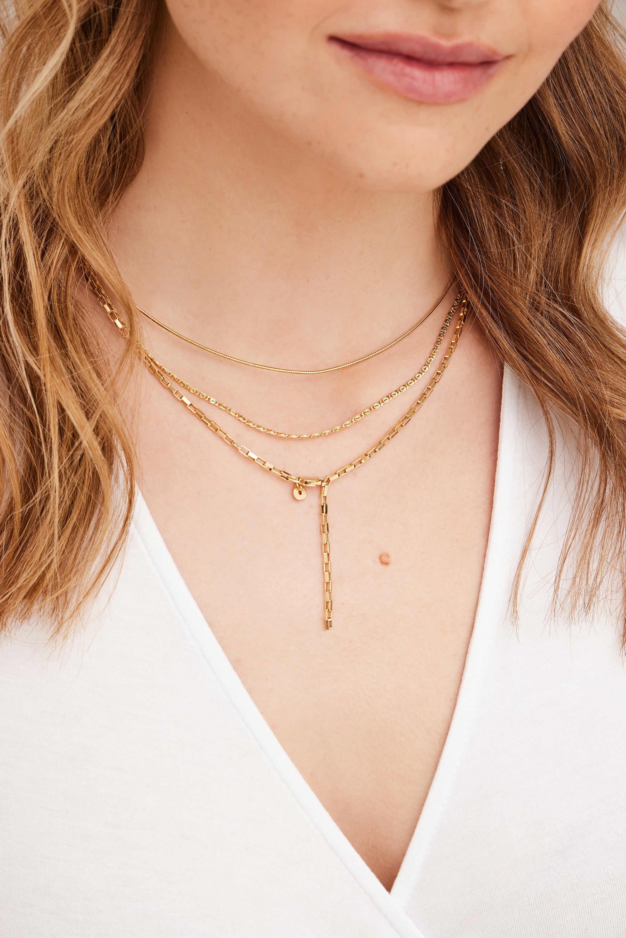 Collier 925 Silber vergoldet S-Panzerkette 41185110360158 – Bild 2