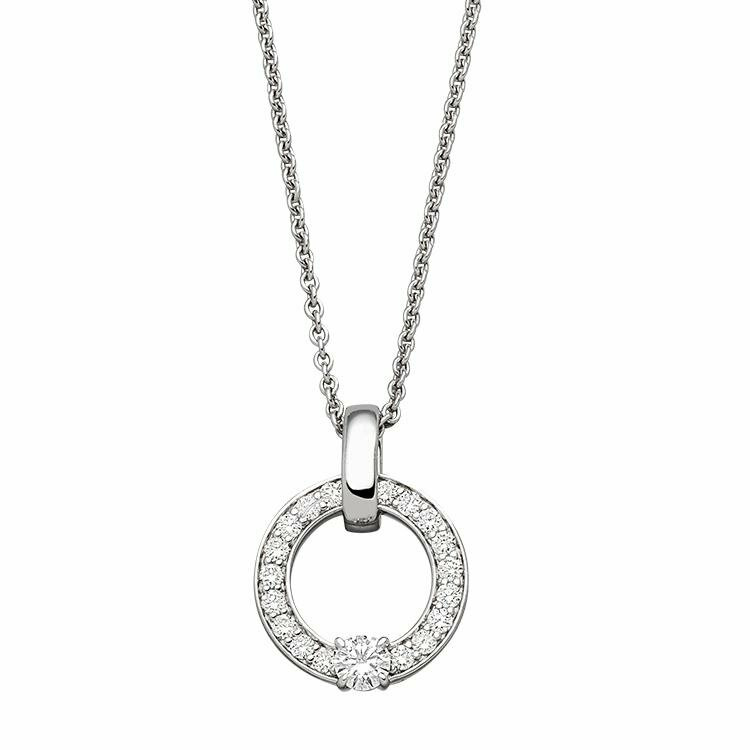 Elaine Firenze Anhänger 14ct. Weißgold 75035660P/3 Elaine Firenze Anhänger 14ct. Weißgold 75035660P/3