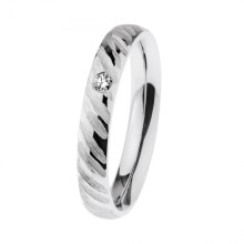 Ernstes Design Damen Trauring mit Diamant R643-55 Ernstes Design Damen Trauring mit Diamant R643-55