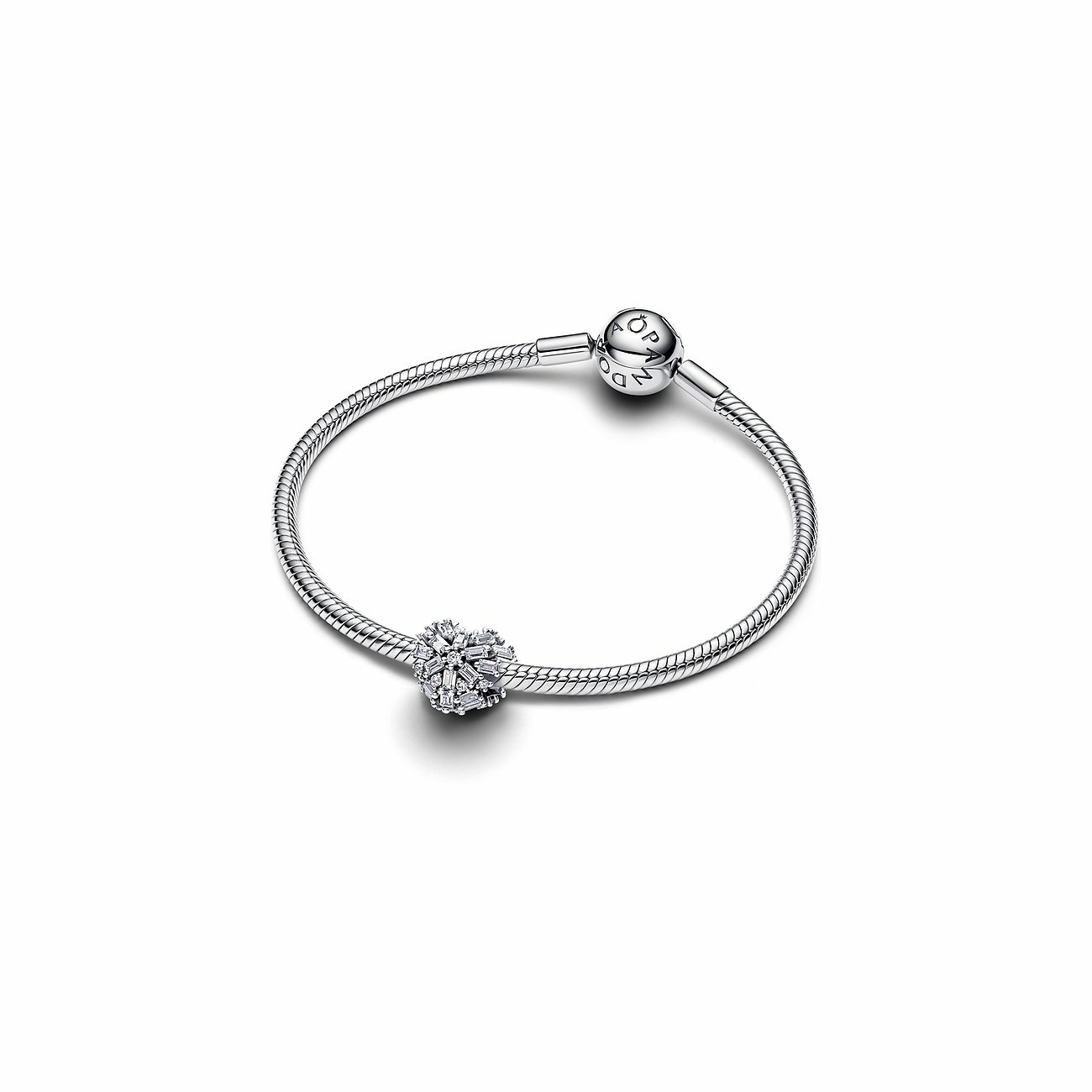 Pandora Moments Funkelndes Herz Charm 794240C01 – Bild 3