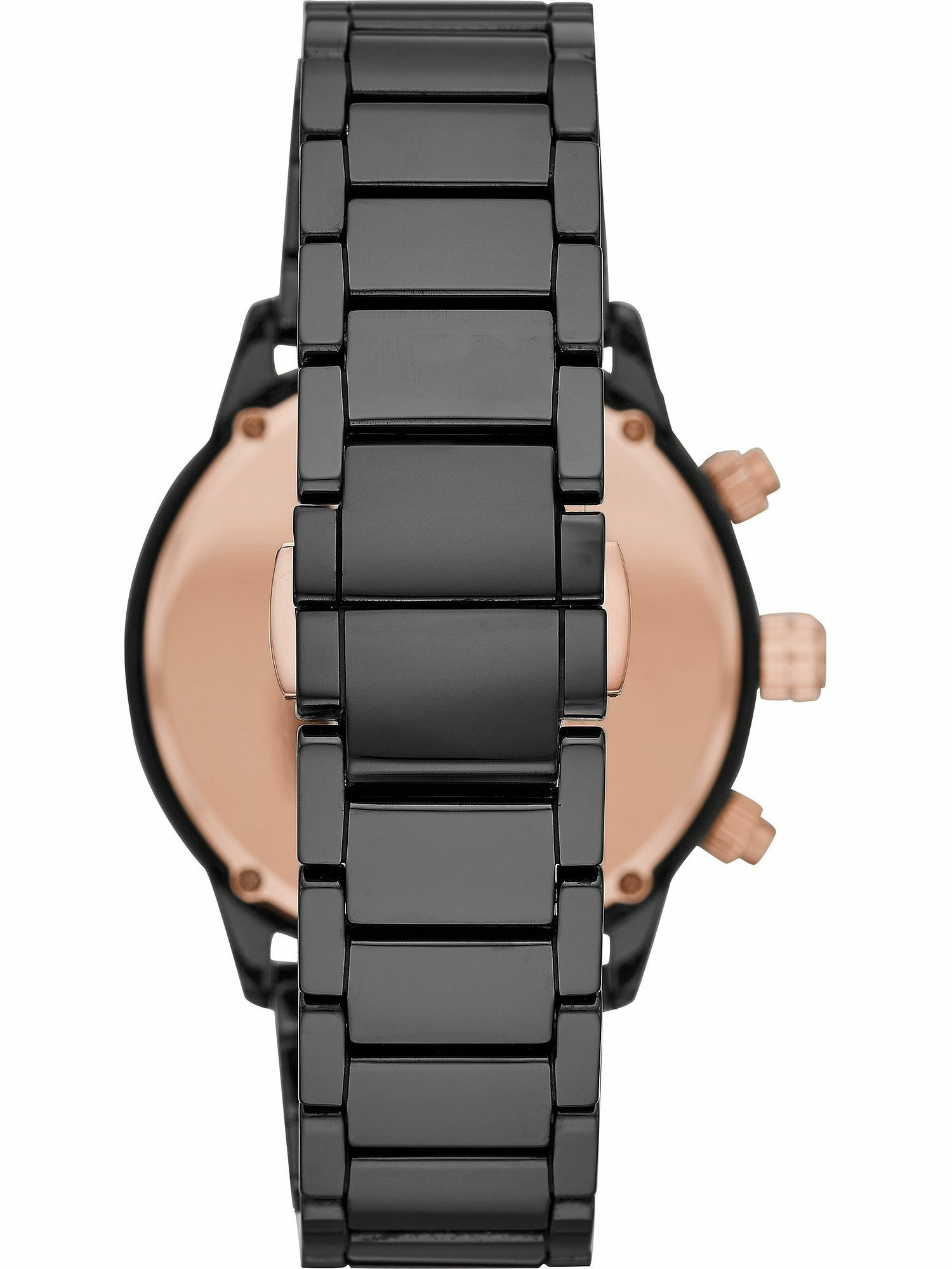 Emporio Armani Chronograph Herren schwarz AR70002 – Bild 3