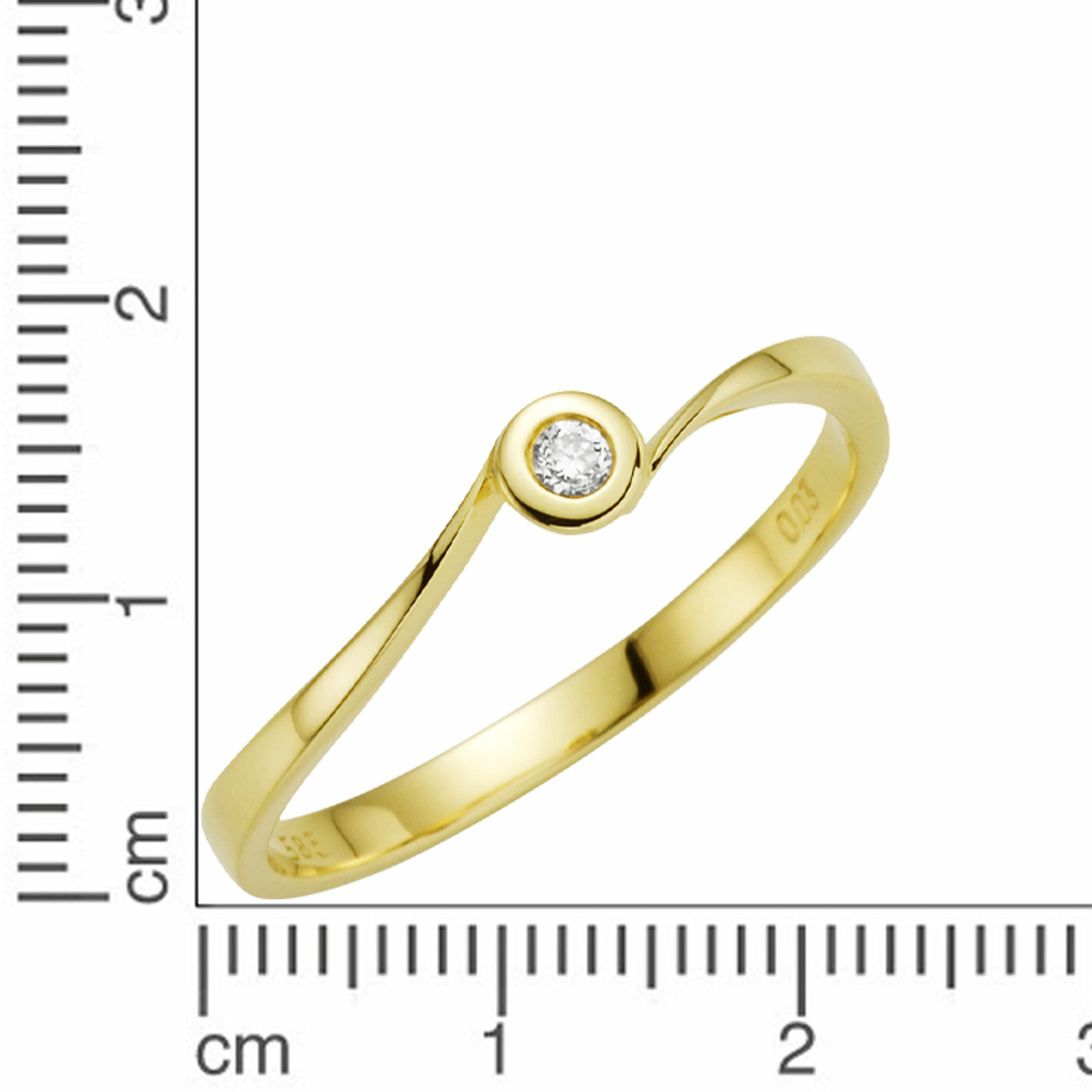 Orolino Gold 585 mit Brillant 0,03ct. Ring 41676310839390 Orolino Gold 585 mit Brillant 0,03ct. Ring 41676310839390