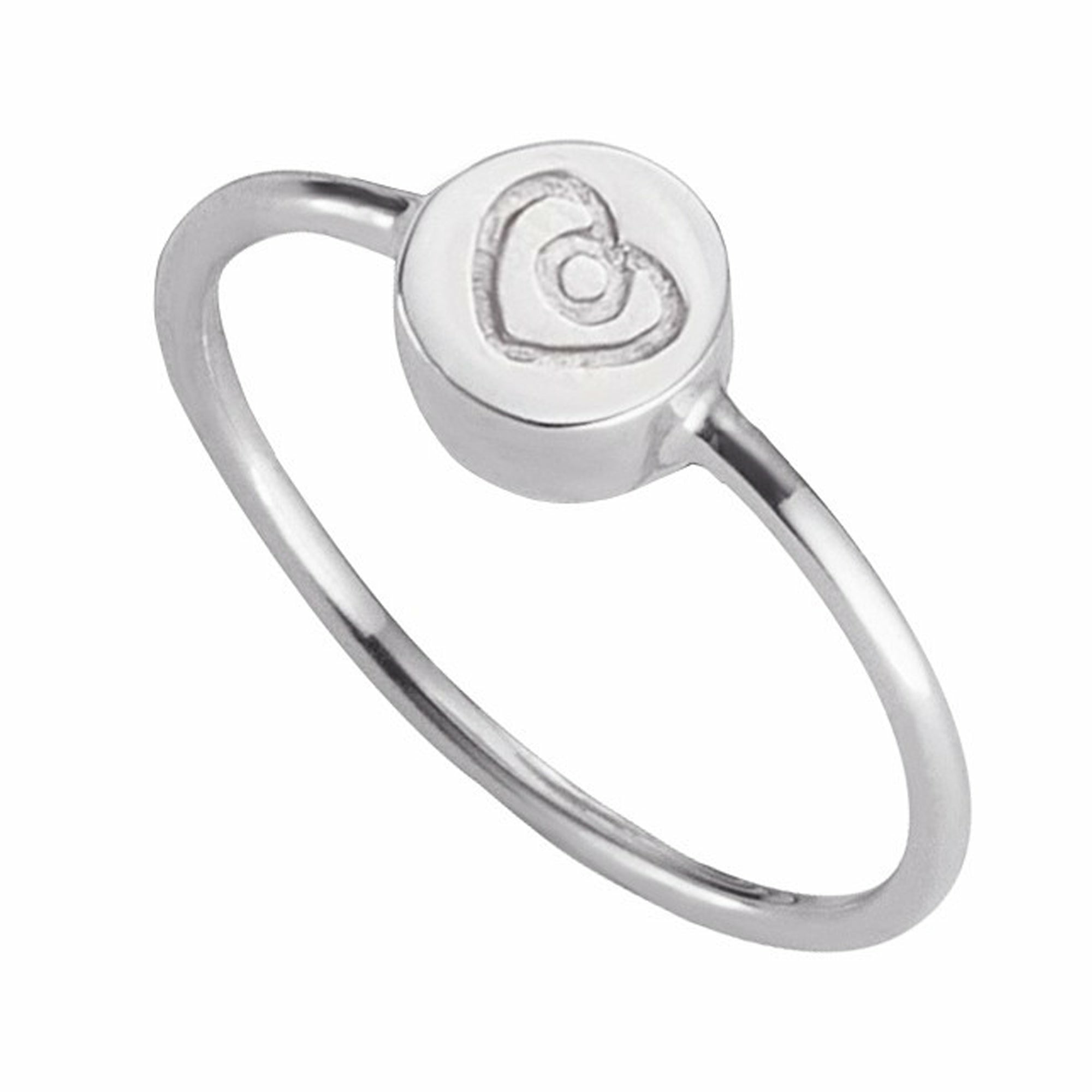 Ring 925/- Sterling Silber rhodiniert Herz 41184577814622 Ring 925/- Sterling Silber rhodiniert Herz 41184577814622