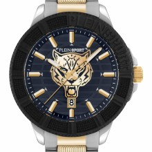 Plein Sport Herren Uhr CITY RUSH PSAEA0824 Blau/Silber/Gold Plein Sport Herren Uhr CITY RUSH PSAEA0824 Blau/Silber/Gold