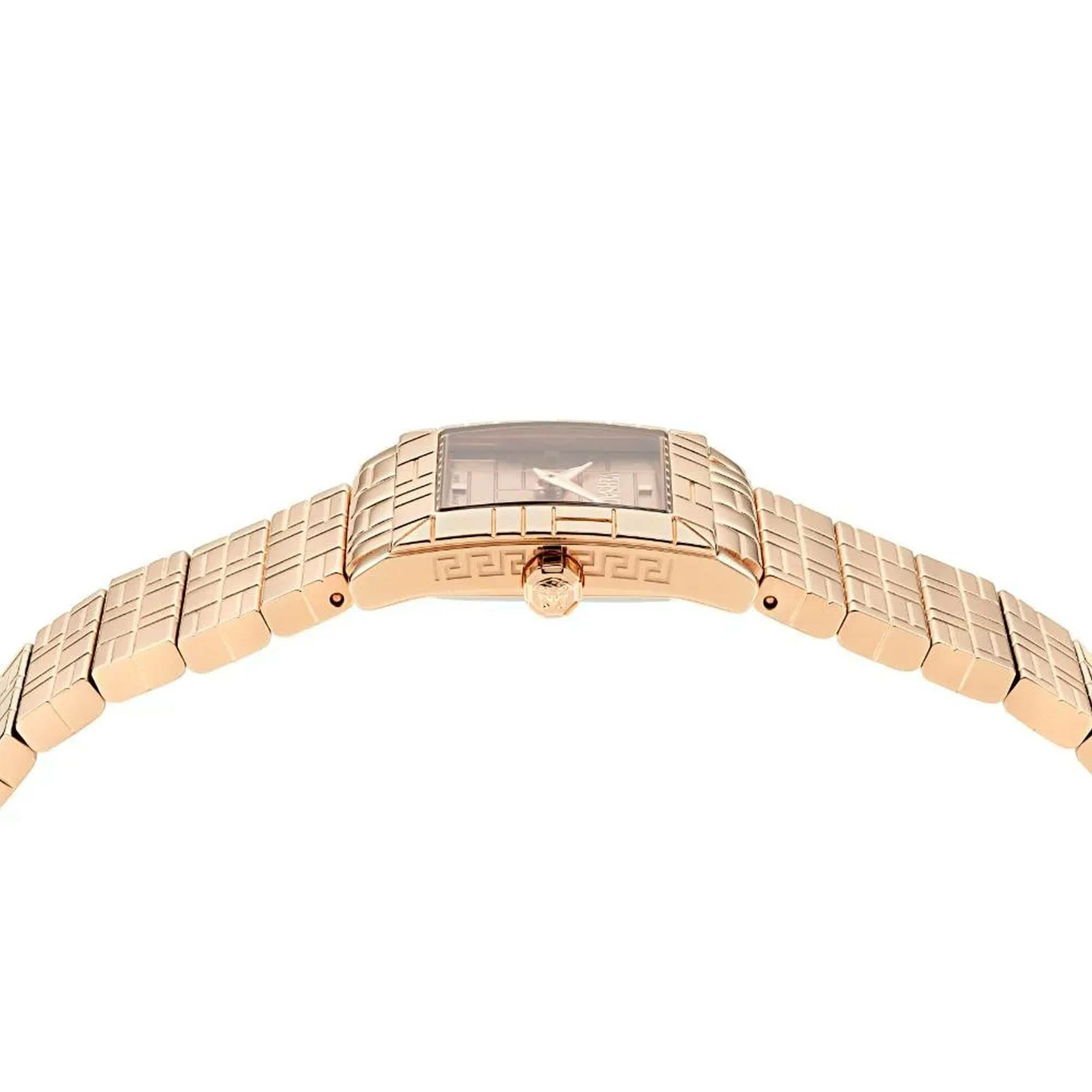 Versace Damenuhr Mosaic Roségold Edelstahl VE9B00224 – Bild 3