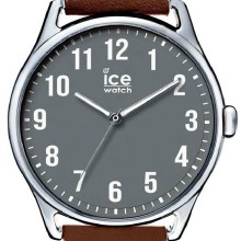 Ice-Watch - ICE time Caramel Anthracite - Men%27s wristwatch with leather strap - ... Ice-Watch - ICE time Caramel Anthracite - Men%27s wristwatch with leather strap - ...