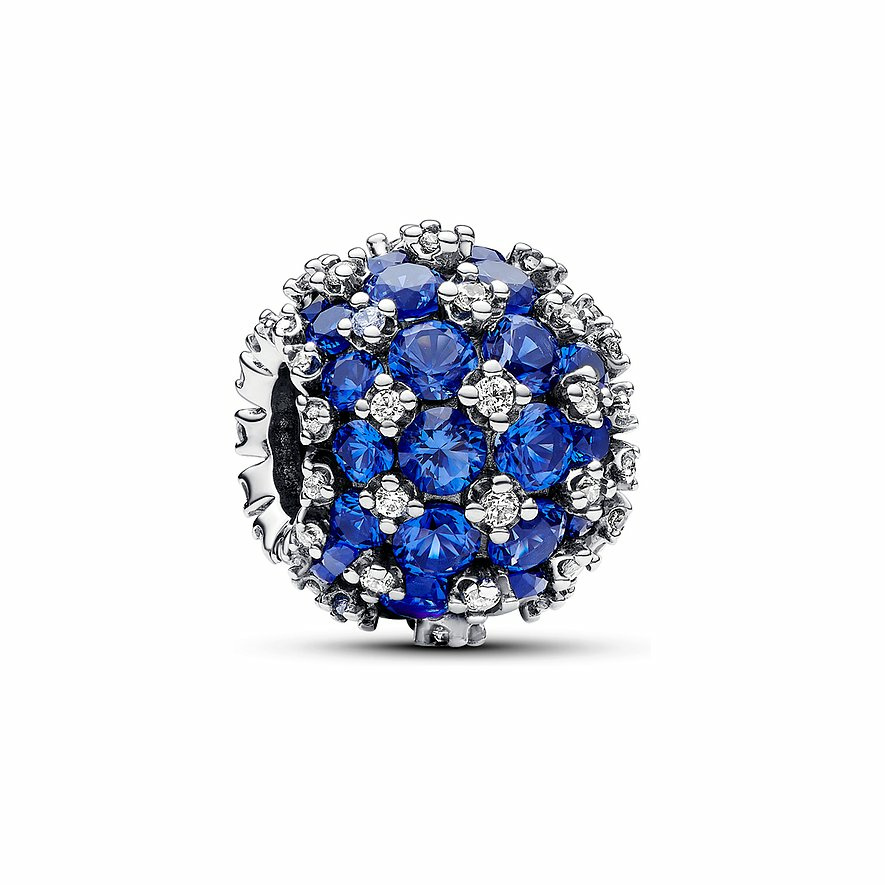 Pandora Damen Zirkonia Charm Blau 792630C02 Pandora Damen Zirkonia Charm Blau 792630C02