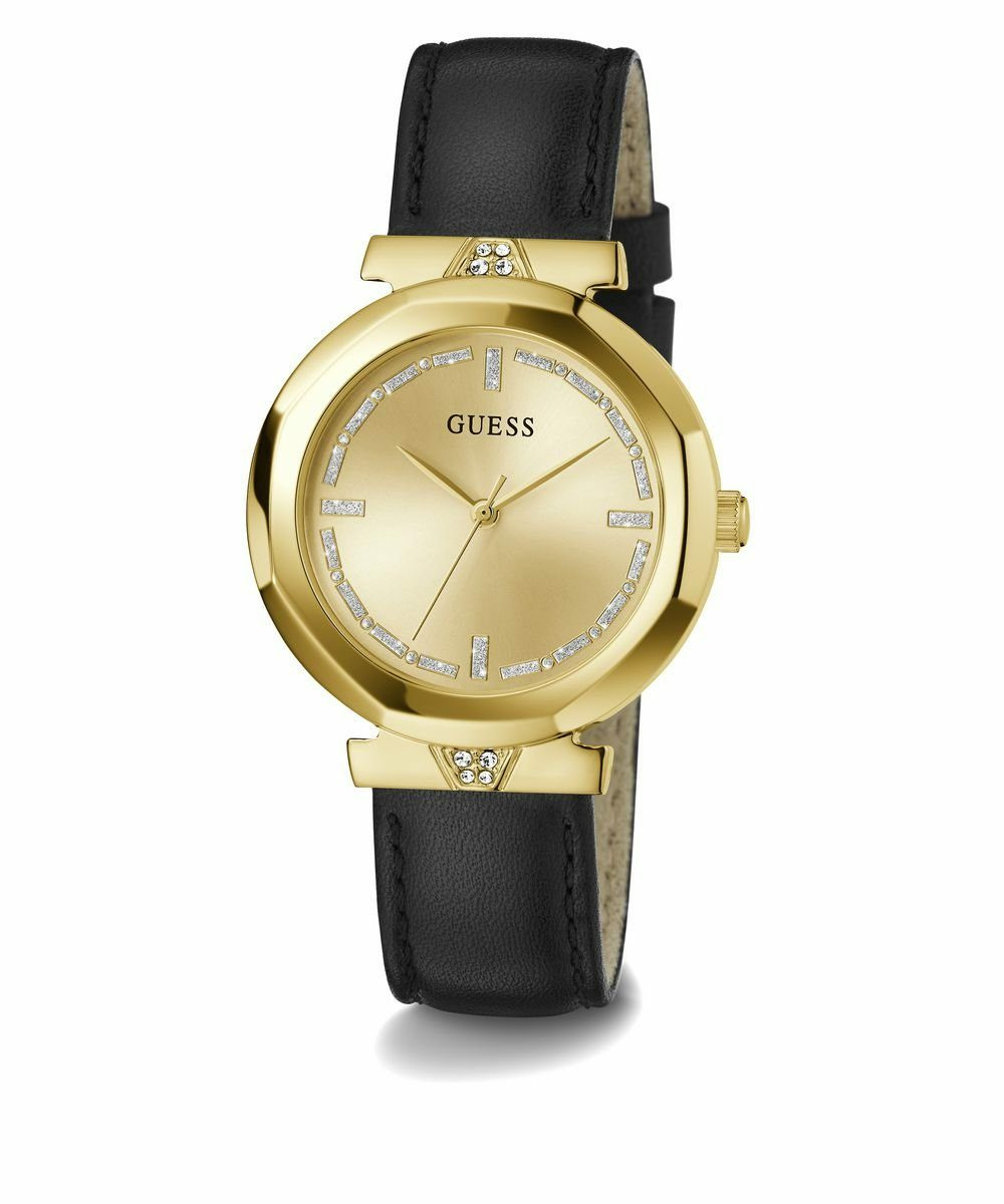 Guess Damen Armbanduhr RUMOUR schwarz, gold 34 mm GW0689L2 Guess Damen Armbanduhr RUMOUR schwarz, gold 34 mm GW0689L2