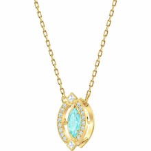 Swarovski Damen Halskette Una Sparkling Dance Grün 5497474 Swarovski Damen Halskette Una Sparkling Dance Grün 5497474