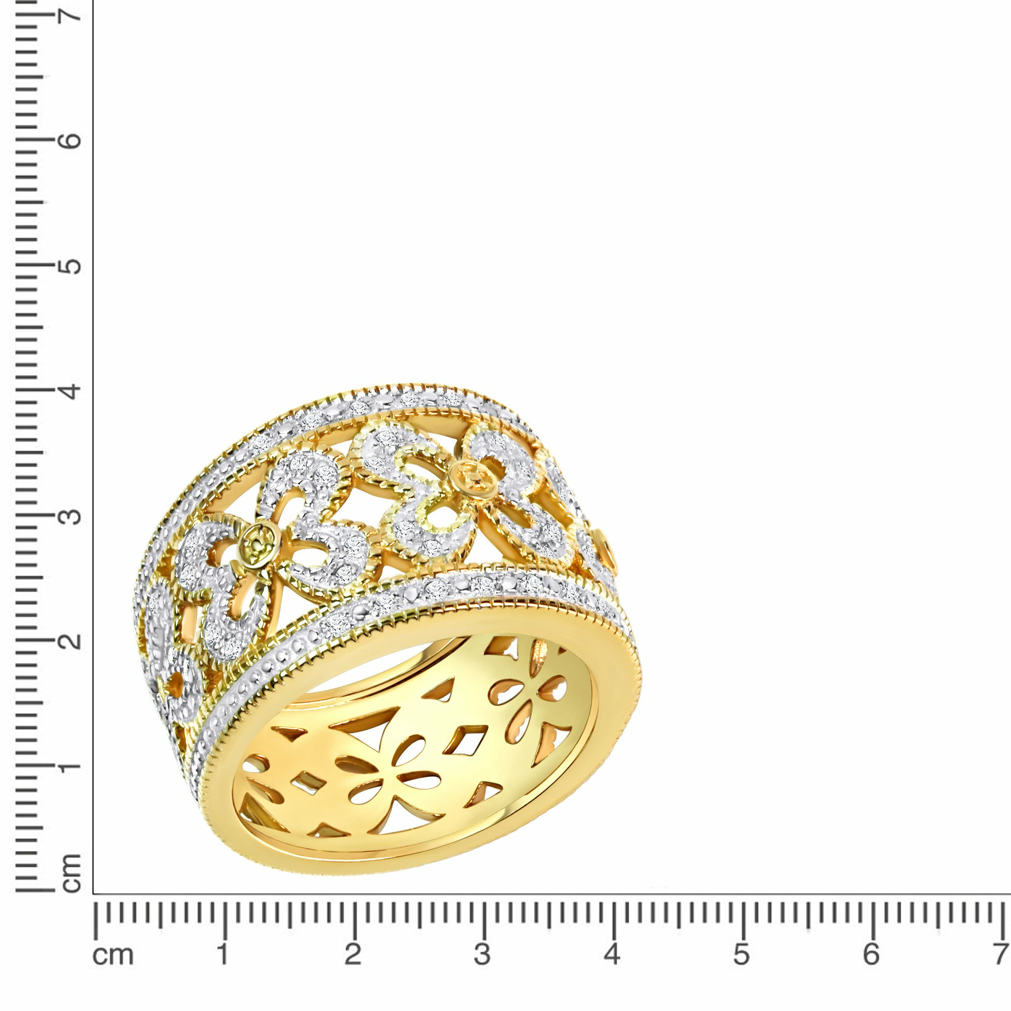 Diamonds by Ellen K. Silber 925 mit 40 Diamanten zus. 0,20ct. Ring 4167599783945... Diamonds by Ellen K. Silber 925 mit 40 Diamanten zus. 0,20ct. Ring 4167599783945...
