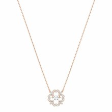 Swarovski Halskette Damen Sparkling Tanz Blume Roségold 5408437 Swarovski Halskette Damen Sparkling Tanz Blume Roségold 5408437