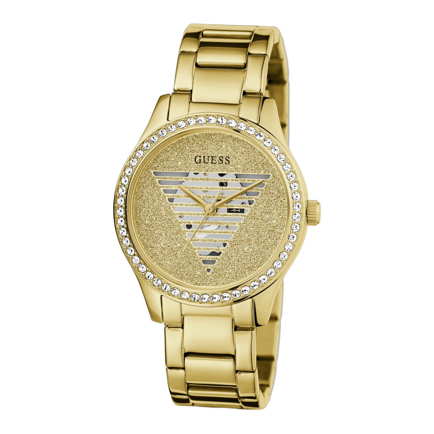 Guess Damen Armbanduhr Idol gold 38 mm GW0605L2 – Bild 3