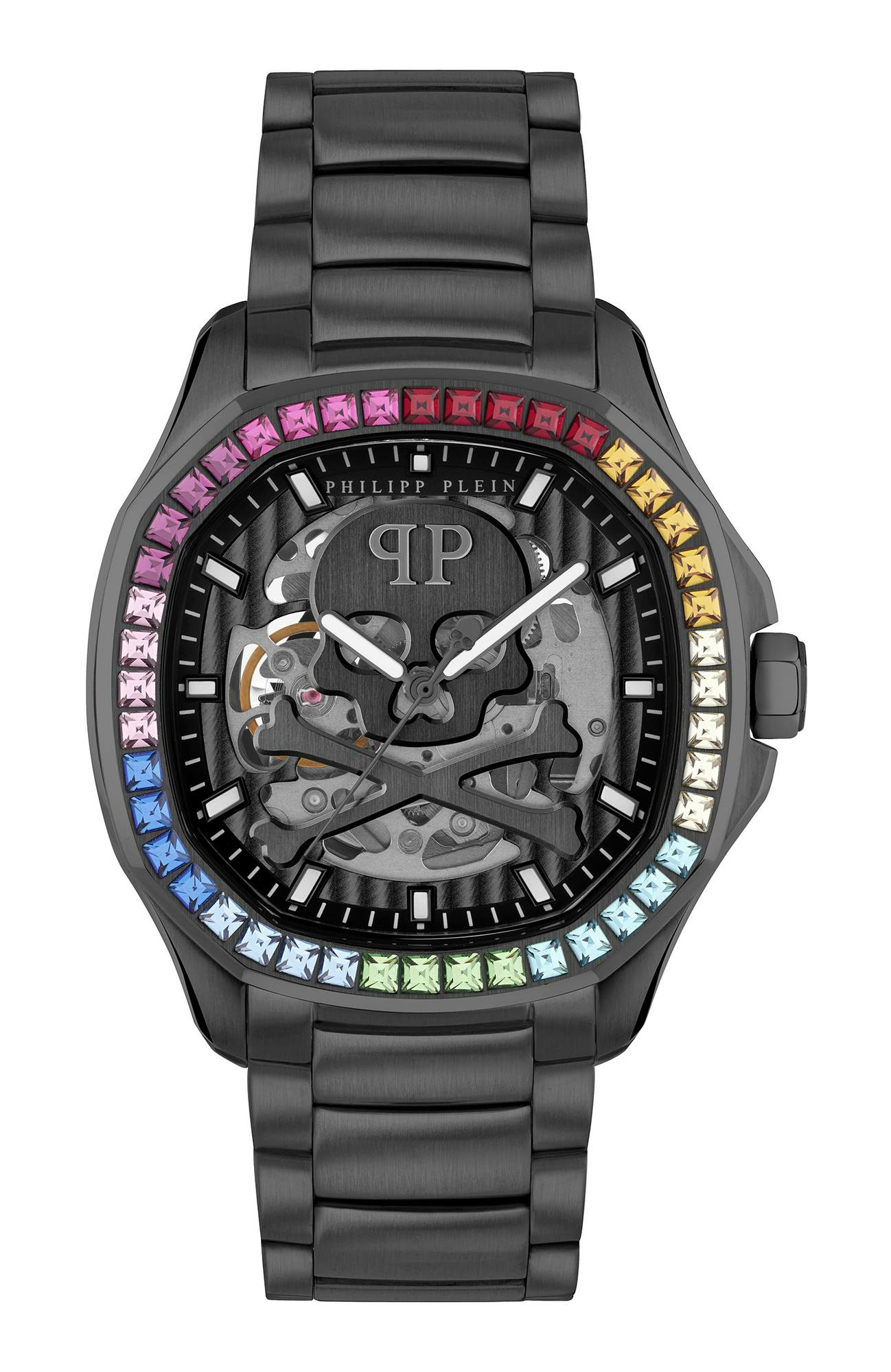 Philipp Plein Automatik Herrenuhr $keleton $pectre Rainbow Philipp Plein Automatik Herrenuhr $keleton $pectre Rainbow