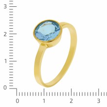 Fascination by Ellen K. 375 Gold mit Blautopas (beh.) Ring 41677803323486 Fascination by Ellen K. 375 Gold mit Blautopas (beh.) Ring 41677803323486