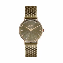 JOOP! Damen Analoguhr mit Edelstahlband Khaki 2038051 JOOP! Damen Analoguhr mit Edelstahlband Khaki 2038051