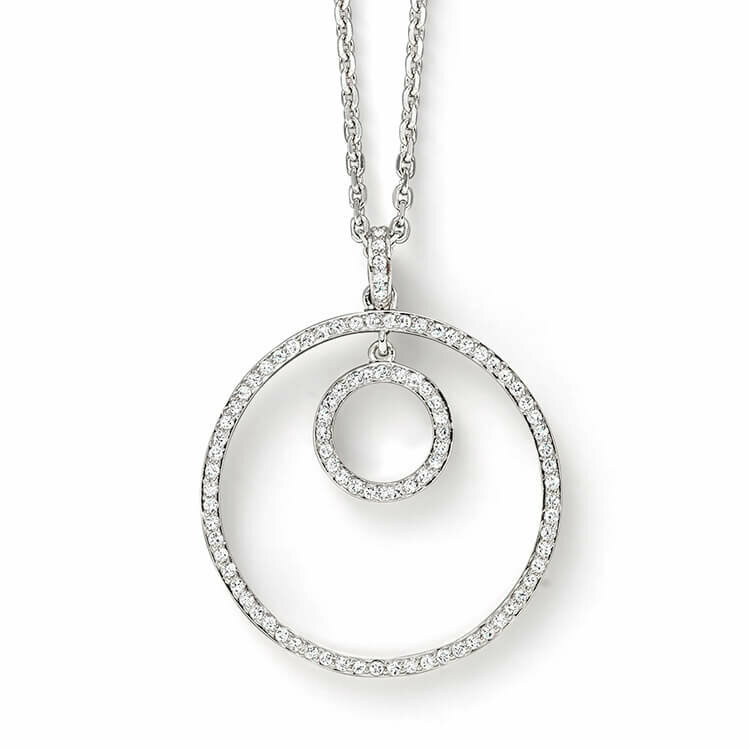 Anhänger Elaine Firenze 14ct. Weißgold 55636661P/3 – Bild 3