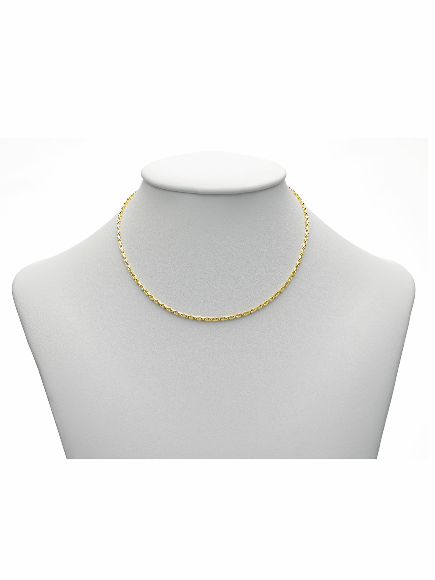 Damen 333 Gold Anker Halskette Ø 2,2 mm – Bild 3