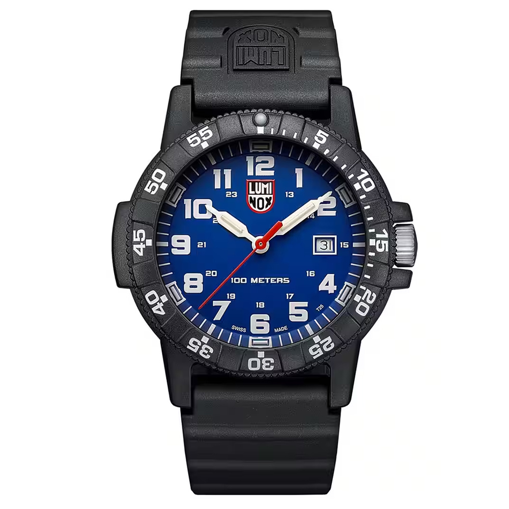 Luminox Herren Armbanduhr Leatherback Sea Turtle Giant Blau/Schwarz XS.0323.L – Bild 3