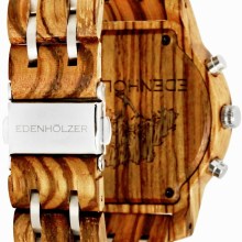 Edenhölzer Herren Armbanduhr Chronograph Hardlex Anegada Datumsanzeige Edenhölzer Herren Armbanduhr Chronograph Hardlex Anegada Datumsanzeige