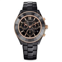 Swarovski Octea Lux Sport Unisex Chronograph Uhr Schwarz 5610472 Swarovski Octea Lux Sport Unisex Chronograph Uhr Schwarz 5610472