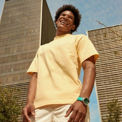 Swatch Big Bold Irony SB07S111 Mint Trim Uhr – Bild 3