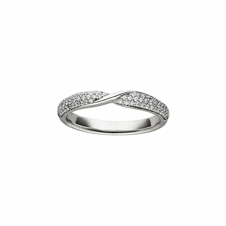 Damenring Elaine Firenze 14ct. Weißgold 55638061R/3 – Bild 2