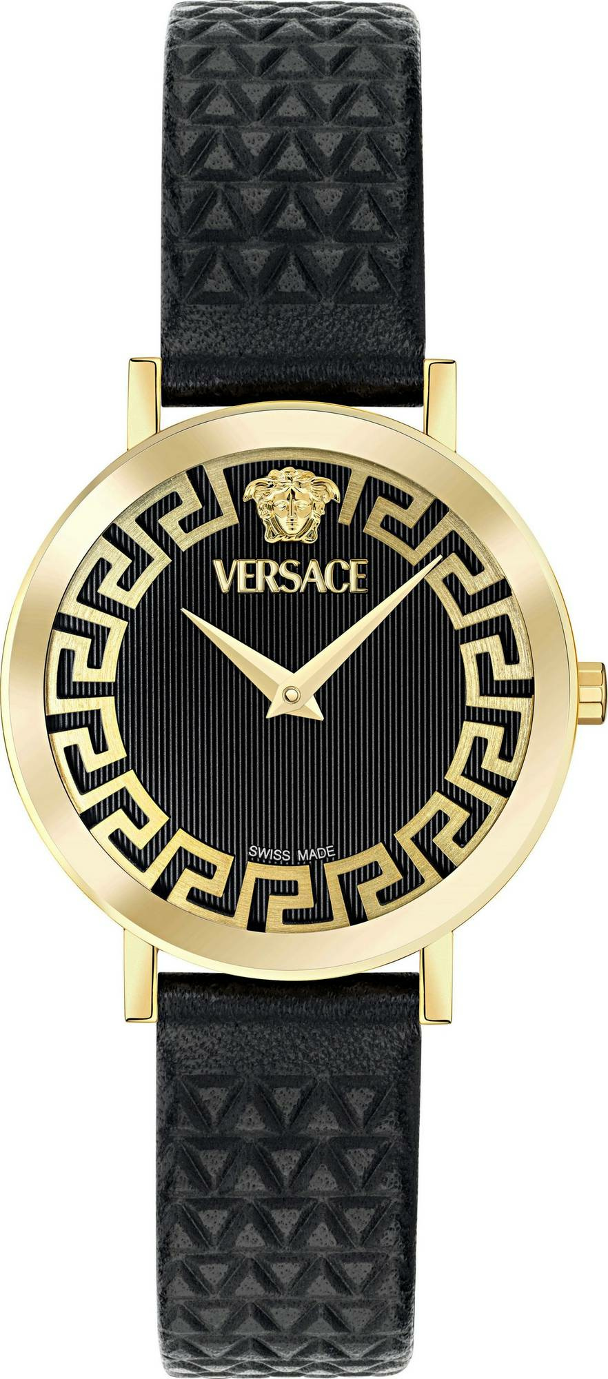 Versace Armbanduhr Damen Daedalus Schwarz/Gold VE9A00224 Versace Armbanduhr Damen Daedalus Schwarz/Gold VE9A00224