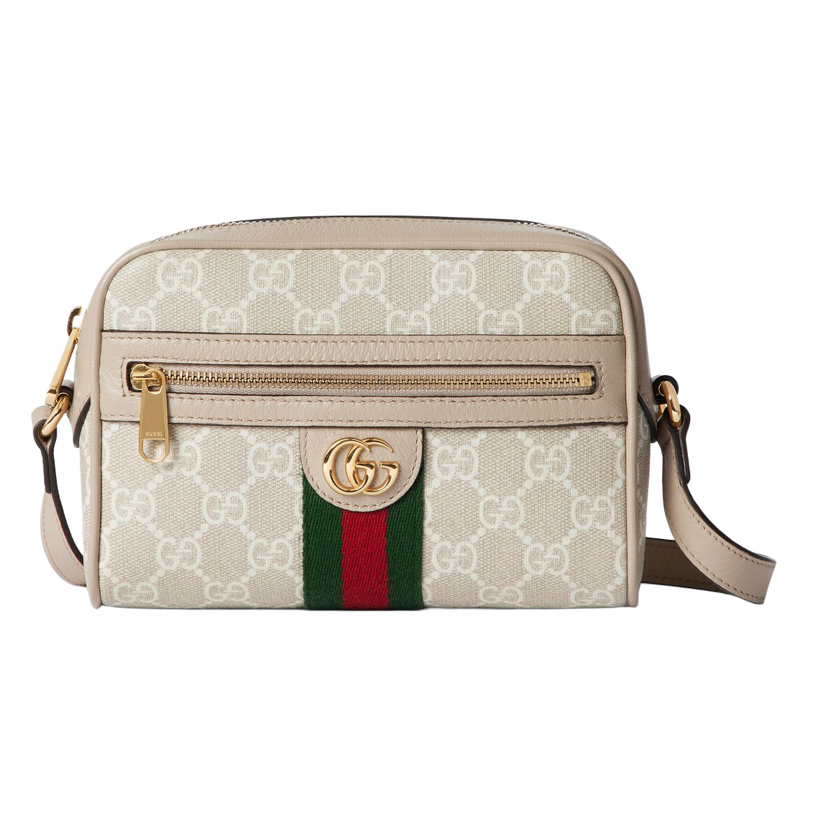 Gucci Schultertasche Damen Ophidia Super Mini Bag Beige Weiß Hellbeige Gucci Schultertasche Damen Ophidia Super Mini Bag Beige Weiß Hellbeige