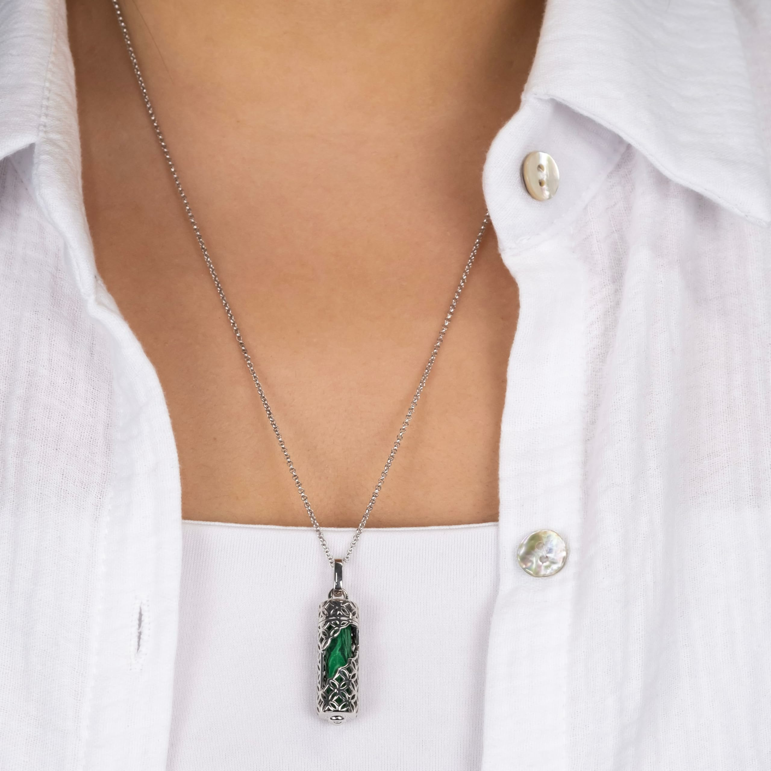 Damen-Schmuckkette Powerful Stone ERN-HEAL-ML-M – Bild 2