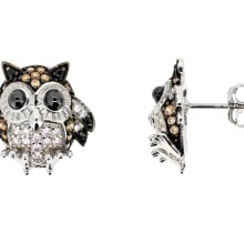 Finn Eulen Ohrringe 925/00 Sterlingsilber Finn Eulen Ohrringe 925/00 Sterlingsilber