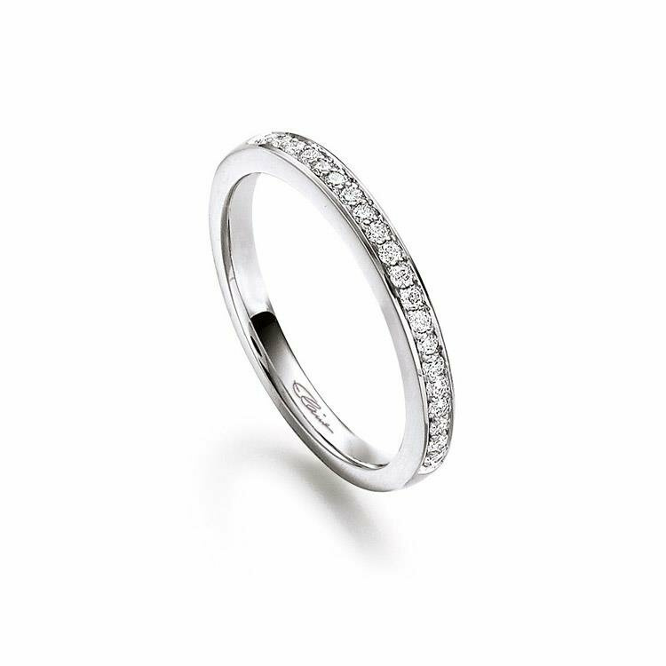 Damenring Elaine Firenze 14ct. Weißgold 55586361R/3 Damenring Elaine Firenze 14ct. Weißgold 55586361R/3