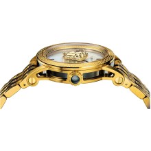 Versace Herren Armbanduhr PALAZZO EMP.43MM D/WHT B/BICOL goldfarben VERD004 18 Versace Herren Armbanduhr PALAZZO EMP.43MM D/WHT B/BICOL goldfarben VERD004 18